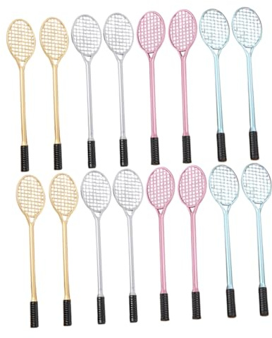 DOITOOL 24stücke Tennis-schläger-gelstifte Zum Ausmalen Originelle Stifte Für Farbige Gelstifte Zum Schreiben Sport-tennis Für Zuhause Büro Und Schule