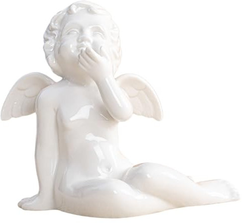 KAILIKETIY Kerntyp Keramische Engel Figurine Europäischer Stil Hochwertige Tischdekoration Für Hochzeiten Und Zuhause