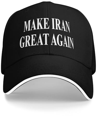 peiyeety Make Iran Great Again-Baseballkappe, schwarz