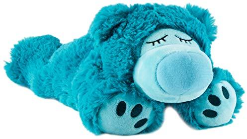 Warmies Peluche Oso Somnoliento Turquesa Con Relleno, Lavanda