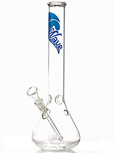 Wave Bong in Kegelform 35cm, 14,5 mm - Head&Nature Bong-Kollektion