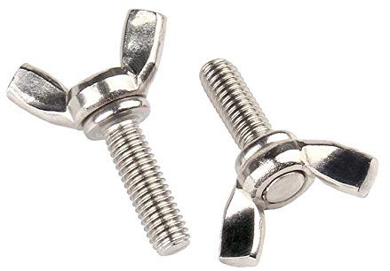 304 Edelstahl Flügelschraube Flügelschraube-M6*16