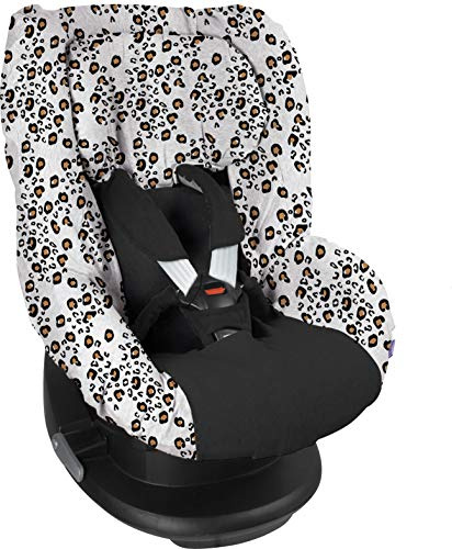 Original Dooky 126833 Seat Cover Group 1 Little Leopard, grau, 200 g