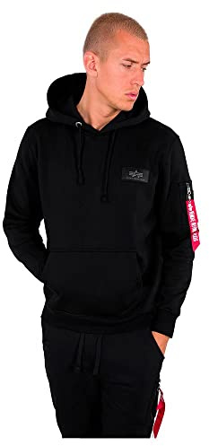 Alpha Industries Herren Alpha Industries Back Print Hoody Camo Print Kapuzensweat für Herren Kapuzenpullover (1er Pack)