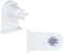 FIND A SPARE Pack of 2 White Door Hinge Bush Hinge Socket For Neff Bosch Siemens Fridge Freezer Refrigerator