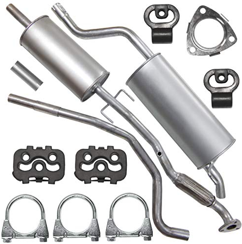 Auspuffanlage Schalldämpferset Auspuff für Opel Corsa D 4 IV 1.4