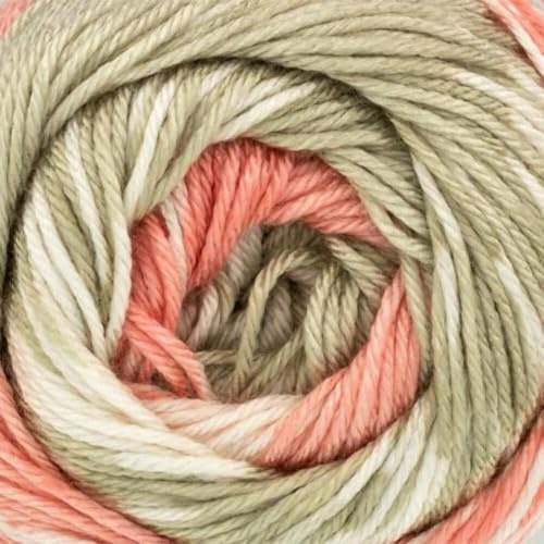 King Cole Fjord DK Knitting Wool Acrylic Self Pattern Fairisle Yarn 1 x 100g (Trondheim - 4548)