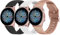 Fook 3 Pack Correa Compatible con Samsung Galaxy Watch Active 2 40mm 44mm, 20mm Pulseras de Repuesto para Galaxy Watch 3 41mm / Galaxy Watch 42mm / Gear S2 Classic/Galaxy Watch 4/4 Classic