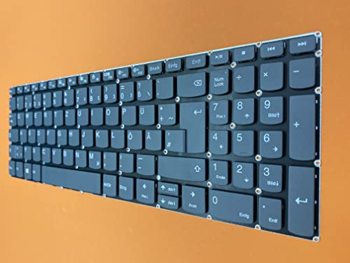 T-ProTek DEUTSCHE-Tastatur Keyboard kompatibel für Lenovo IDEUTSCHEaPad 330S-15IKB (81F500RBGE)