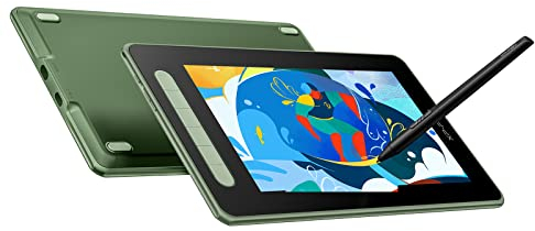 XP-PEN Artist 10 (2nd Gen) Drawing Tablet Powered by X3 Smart Chip,Graphics Monitor with 10.1 Full-laminated Screen,Require Connection to Mac/Windows/Chromebook/Android (Green)