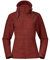 Bergans Hareid Fleecejacke Damen rot