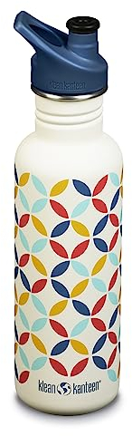 Klean Kanteen Classic Gourde à pois rétro 800 ml