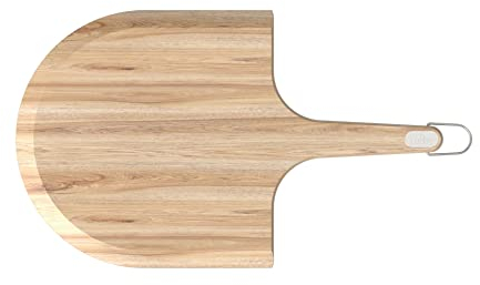 Witt Wooden Pizza Peel – 14-Inch Pizza Paddle for Easy Pizza Transfer, Sturdy Wooden Pizza Board for Baking and Serving
