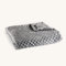 Aimon Weighted Blanket Cover (48x72, Dark Grey, Twin Size, Side Zipper) Minky Dot Weighted Blanket Cover, Soft and Removable