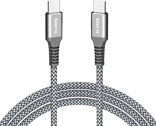 USB C to USB C Charger Cable 3M for iPhone 16/15, 60W Extra Long USB Type C Fast Charging Lead for Apple iPhone 16/16 Pro Max/15 Plus/15 Pro, iPad 12.9/11 inch/Mini/Air, Samsung Galaxy S25+/S24/S23