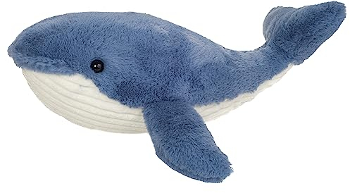 Teddy Hermann Herzekind 93954 Walfisch Waltraud 44 cm, Kuscheltier, Plüschtier mit recycelter Füllung
