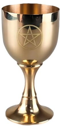 Retorno Gobelet Calice,Calice en Laiton - Calice Goblet Communion Cup, Verres à vin dorés, Noël Gothique catholique élégant, Cadeaux de Calice de Mariage