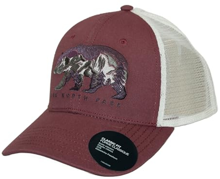THE NORTH FACE Bestickte Mudder Trucker-Mütze für Erwachsene, Wild Ingwer, Einheitsgr��e
