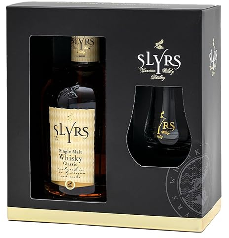 Generisch Slyrs | Classic | Bavarian Single Malt Whisky | Set mit Glas