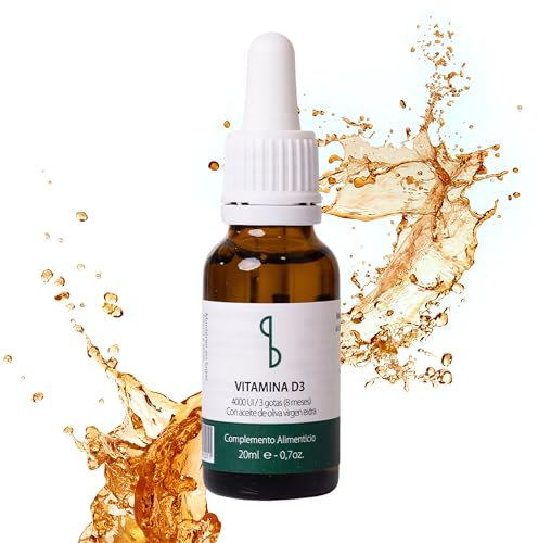 Norte Organics - Vitamina D3 4000 UI Colecalciferol | Suplementos Vitaminicos Sin Edulcorantes | Vitamin D Hueso Vitaminas Alta Absorción | Vitamin D3 + Aceite Esencial Naranja y Limón 100% Natural