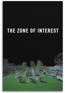 AAHARYA Filmposter The Zone of Interest, abstrakte Bauernhaus-Galerie, ästhetische Raumdekoration für Schlafzimmer, Badezimmer, ungerahmt, 20 x 30 cm