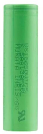 TVDC Murata VTC5 Battery with Protective Plastic Case for E-Cigarettes, Vape Mods & Sub Ohm Kits, Also for Torch, Handheld Devices 2ml Cartridge No Nicotine