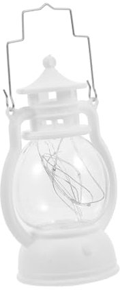 Garneck Lampe à Huile Rétro Poignée Lampe De Camping Lanterne De Camping Lampe De Camping Pratique Lampe De Tente Portable Fournitures De Camping Fournitures De Tente Abdos Blanche