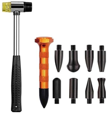 WESLNN Auto Body Sheet Metal Paintless Dent Puller Kit Car Dent Repair Tool Professional Suction Cup Glue Gun Hand Dent Remove Tools(Kit 3)