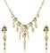 Scinzene 2 Stück Halskette Piraten Schädel Quaste Charm Kragen Lätzchen Für Frauen Horror Halskette Punk Piratenkostüm Damen, Pirate Accessories, Piratenkostüm (Gold)