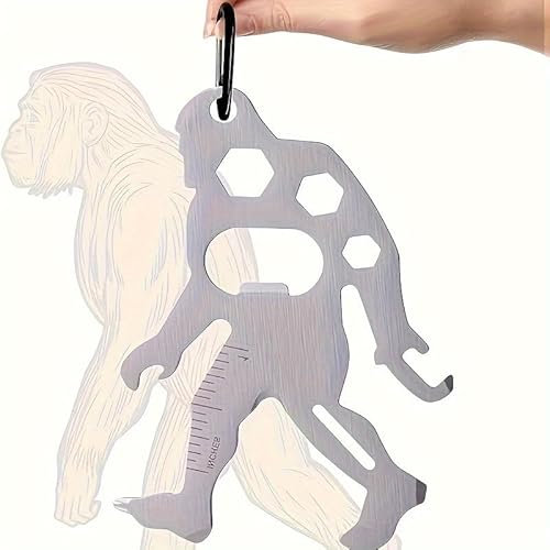 Fokroin Outil Multifonction 11 en 1 Amusant pour Homme, Cool Outil Multifonction Cadeau Homme, Outil multifonction 11 en 1, pour randonnée, Kayak, Camping, Voyage et Survie en Plein air