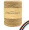 FORBELL Makramee Garn, 2mm x 300m Premium Baumwollgarn, DIY Handwerk (Hellbraun, 3 mm x 300 M)