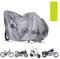 Lona protectora para motocicleta, impermeable, resistente a los rayos UV, para verano o invierno, 200 cm x 110 cm