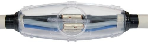 ViD® Gießharz-Verbindungsmuffe I-Form 211x71x60mm | Kabel-Ø 10-31mm; gerade Verbindung: 5x 25mm²