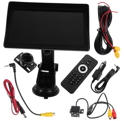 Alipis Reproductor Multimedia Inalámbrico para Cámara De Pantalla Táctil Portátil y Compatible con USB y Tarjetas