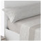 Acomoda Textil – Juego Sábanas Microfibra con Bajera Ajustable, Encimera y Funda Almohada para Cama Individual y Matrimonio. Sábanas Verano-Invierno Cómodas y Transpirables. (Veiga Beige, Cama 90 cm)