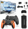 KINMRIS X2 Ultra Game Stick 4K, Consola de juegos preinstalada 64G TF Card 30000+ Juegos clásicos 30+ Simuladores, Mando inalámbrico 2.4G, Plug and Play Video Game Stick (64G)