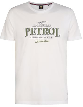 Petrol Industries Herren Men T-Shirt Ss Classic Print Tee SS (1er Pack)