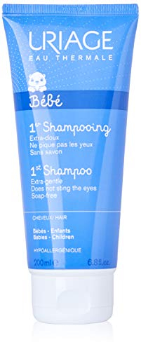 Uriage 1Er Shampooing Extra Gentle Soap-Free Shampoo for Children, 200