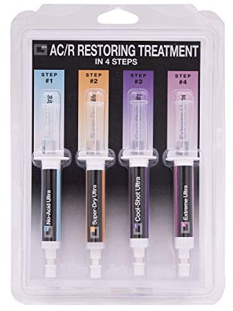 AC/R RESTORING TREATMENT, Das Set für die komplette Wartung der Kälte- und Klimaanlagen (KEINE ADAPTER)