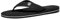 NewDenBer NDB Classic Plush Unisex-Erwachsene Flip Flops (45 EU, A Schwarz)