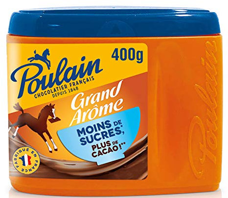 Poulain Chocolat Grand Arôme Moins de Sucre 400 g