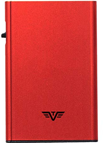 TRU VIRTU® Karten Etui Click & Slide (Red)