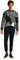 Carlo Colucci Bedruckte Socken, 1er Pack Schwarz 43-46