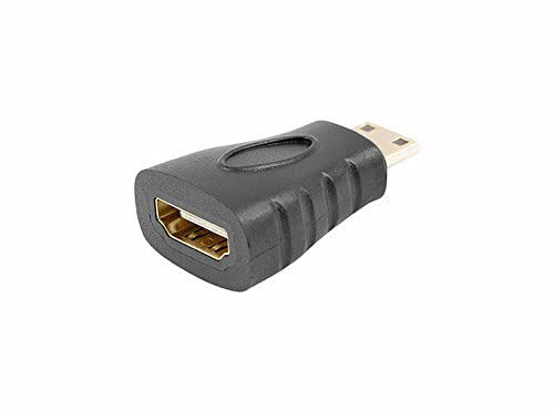 BigBuy Home Adapter Mini HDMI auf HDMI Lanberg AD-0037-BK Schwarz