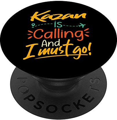 Kazan Is Calling and I Must Go - Russia Travelling Lover PopSockets mit austauschbarem PopGrip