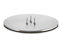 ester & erik Candle Plate small, 1 Stück, Silver, Matt