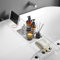 Transparentes Badewannen-Tablett, Badewannenregal, Luxus-Badezimmer-Organizer, Tablet-Halterung, Acryl SHUNLI