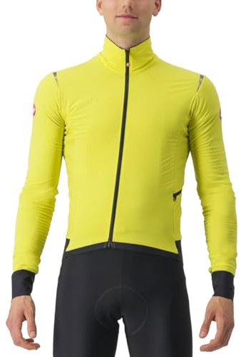 CASTELLI 4523506-776 ALPHA FLIGHT ROS JKT Jacket Unisex SULPHUR/NICKEL GRAY Größe M
