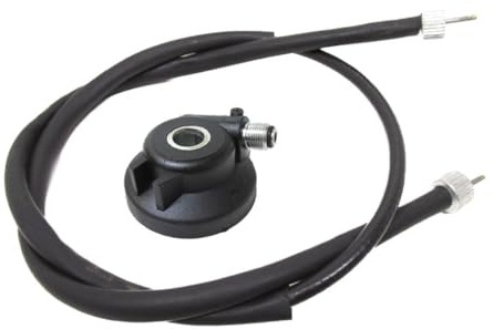 12mm Tachoschnecke + Tachowelle Set passend für KREIDLER Florett, Galactica, Hiker, Jigger, Vabenne 50 – Erstausrüsterqualität für zuverlässigen Austausch