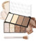 Matt Bronzer Puder Palette, 4-in-1 Multiuse Contouring Palette mit Pinsel, Langanhaltend Wasserdicht Highlighter Puder, Easy to Blendable, Professionelles Make-up-Palette für Alle Hauttypen, 24g-02#